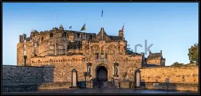 Картина Парадные ворота Эдинбургского замка (Шотландия)