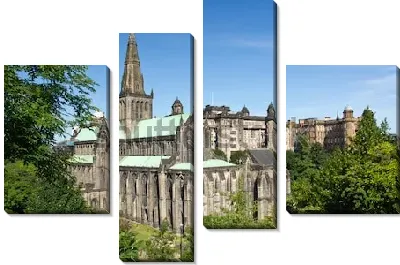 Модульная картина Кафедральный Собор в Глазго 
