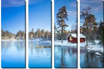 Зима в Швеции