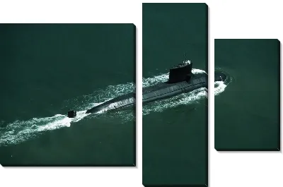 Модульная картина Подводная лодка №16