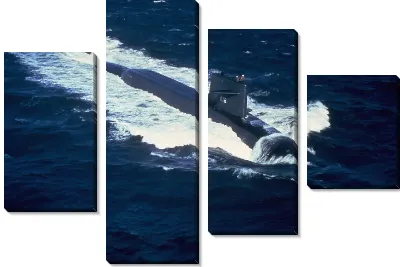 Модульная картина Подводная лодка №17