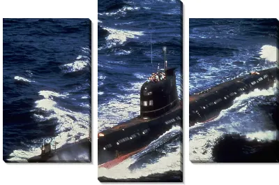 Модульная картина Подводная лодка №19