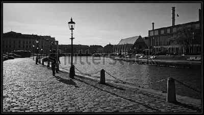 Картина Красивая набережная Большого канала в Гётеборге (Швеция)