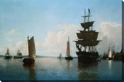 Картина маслом Парусник №96