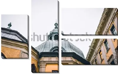 Модульная картина Старинная архитектура Гётеборга (Швеция)