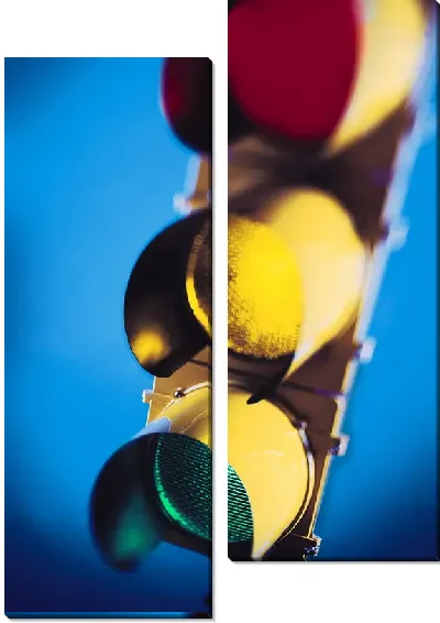 Модульная картина Светофор