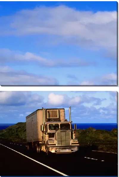 Модульная картина Грузовик №14