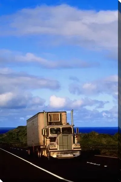 Постер Грузовик №14