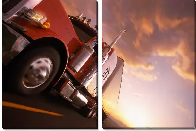 Модульная картина Грузовик №16