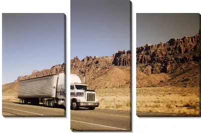 Модульная картина Грузовик №20