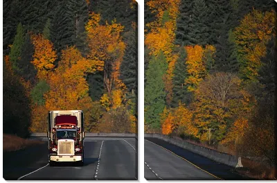 Модульная картина Грузовик №23