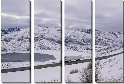 Модульная картина Грузовик №26