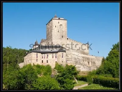 Картина Замок Кост - один из средневековых замков Чехии в заповеднике Чешский рай 