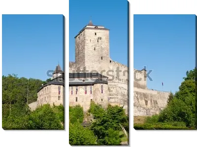 Замок Кост - один из средневековых замков Чехии в заповеднике Чешский рай 