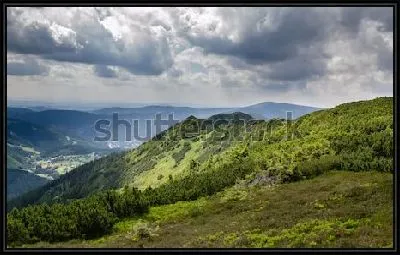Картина Великолепная панорама Национального парка Крконоше (Чехия)