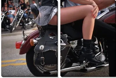 Модульная картина Байк №6