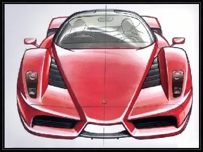 Картина Феррари №3