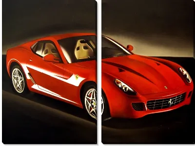 Модульная картина Феррари №6