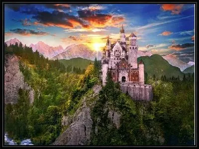 Картина Замок №12