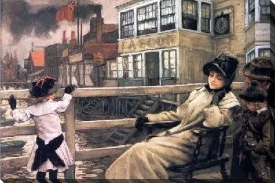 Картина Ожидая паром 1 (Waiting for the Ferry I)