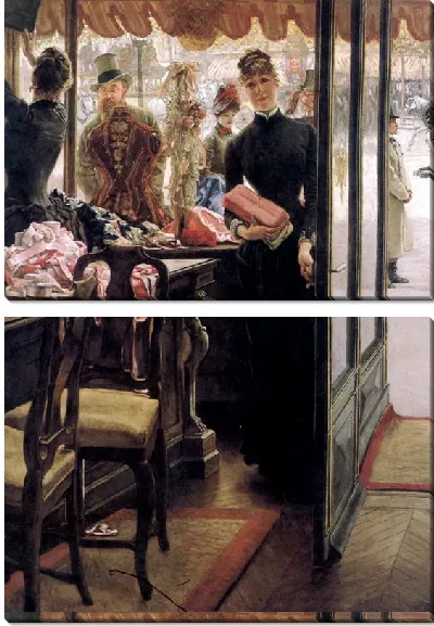 Картина Модный магазин (The Milliner's Shop)