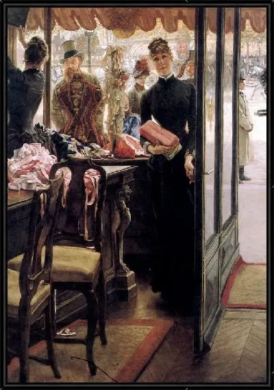 Картина Модный магазин (The Milliner's Shop)