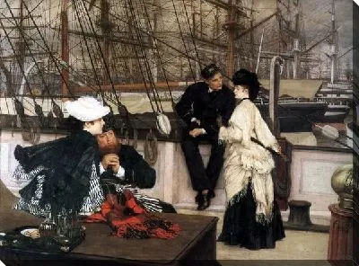 Картина Капитан  и помощник (The Captain and the Mate)