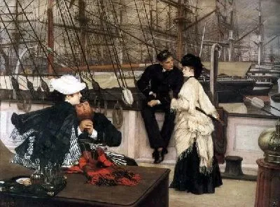 Картина Капитан  и помощник (The Captain and the Mate)