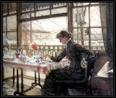 Картина Комната с видом на гавань (Room Overlooking the Harbour)