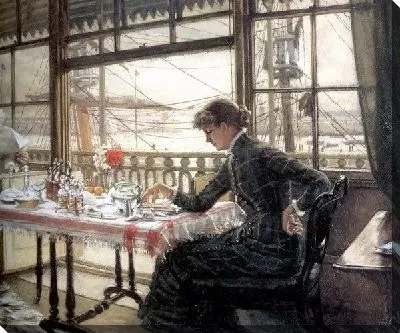 Картина Комната с видом на гавань (Room Overlooking the Harbour)