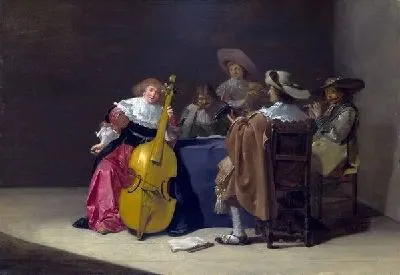 Картина Музыкальная вечеринка (A Musical Party)