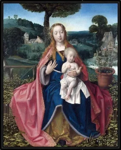 Картина Мадонна с младенцем (The Virgin and Child) №18