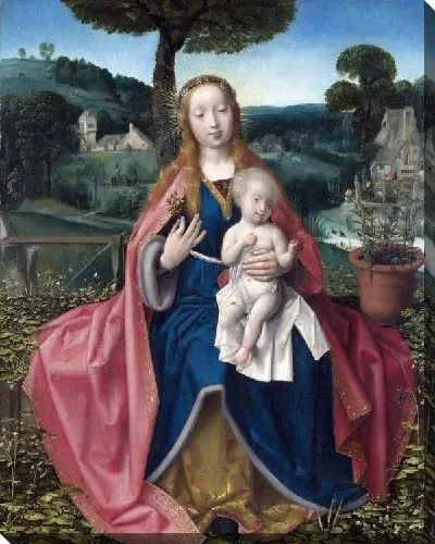 Картина Мадонна с младенцем (The Virgin and Child) №18