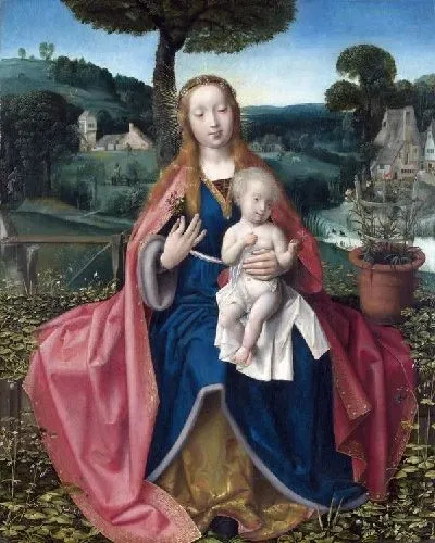 Картина Мадонна с младенцем (The Virgin and Child) №18