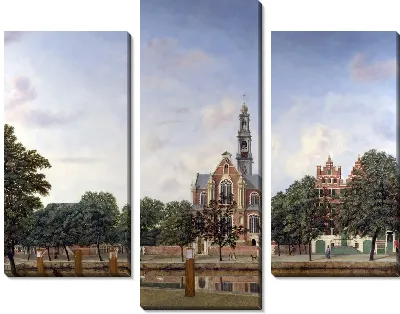 Вид на Вестеркерк, Амстердам (View of the Westerkerk, Amsterdam)