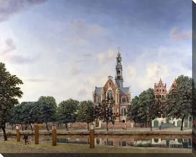 Вид на Вестеркерк, Амстердам (View of the Westerkerk, Amsterdam)