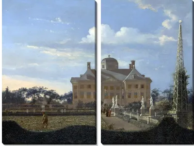 Картина Городской пейзаж (The urban landscape)