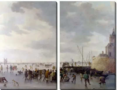 Сцена на льду (A Scene on the Ice)