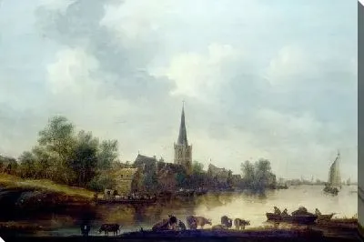 Речной пейзаж (The river landscape)