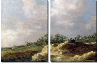 Картина Коттедж на холме (A Cottage on a Heath)