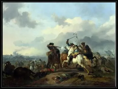 Картина Битва (A Battle)