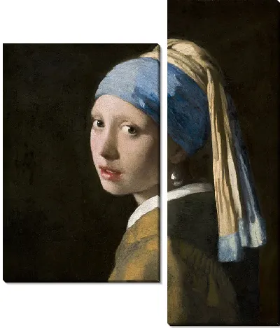 Картина Девушка с жемчужной сережкой