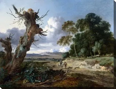 Пейзаж с двумя мертвыми деревьями (A Landscape with Two Dead Trees)