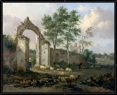 Пейзаж с аркой (A Landscape with a Ruined Archway)