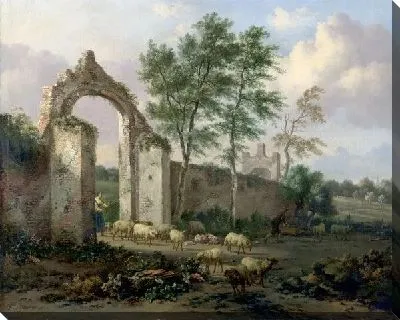 Пейзаж с аркой (A Landscape with a Ruined Archway)