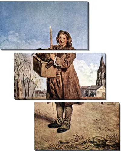Картина Мальчик с сурком (Savoyard with a Marmot)