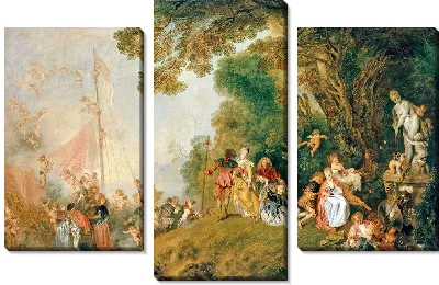 Картина Паломничество на Киферу