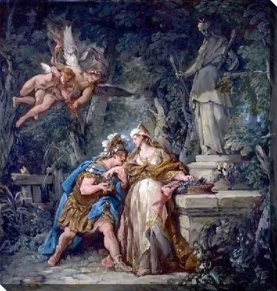 Джейсон клянется в Вечной Привязанности к Медее (Jason swearing Eternal Affection to Medea)
