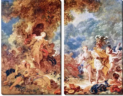 Картина Ринальдо в садах Армиды (Rinaldo in the gardens of Armida)