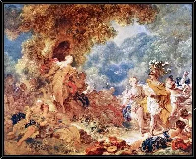 Картина Ринальдо в садах Армиды (Rinaldo in the gardens of Armida)